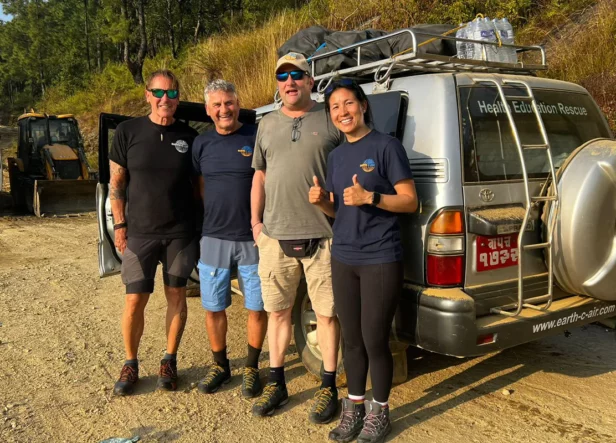 on the way to Manaslu